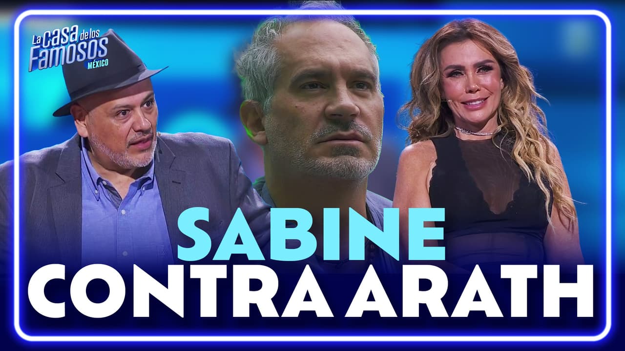 Sabine se va contra Arath de la Torre y René Franco le responde contundente