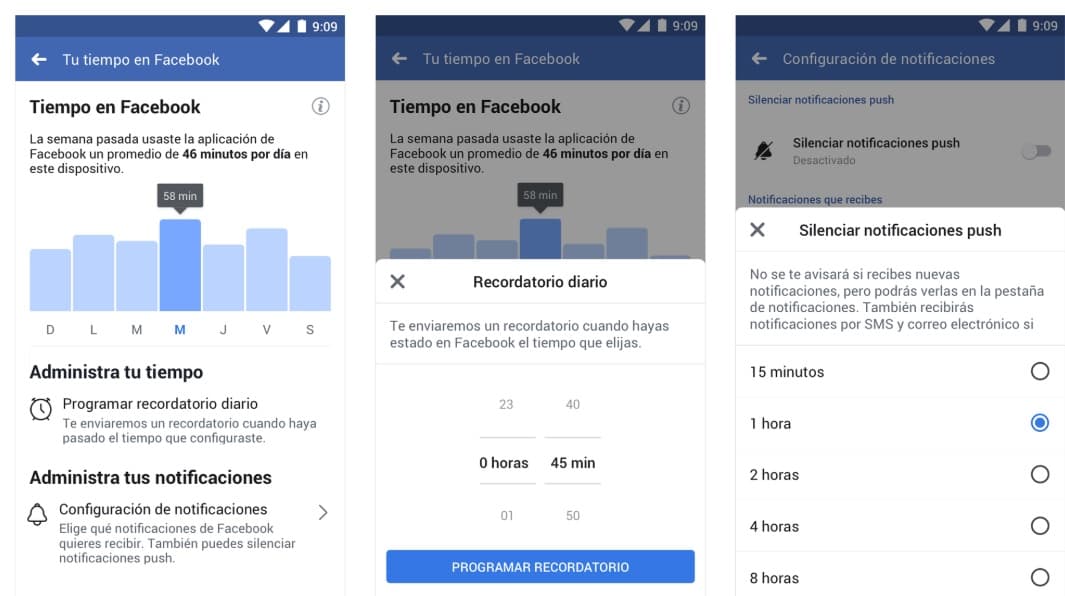 Silencia las notificaciones de la app