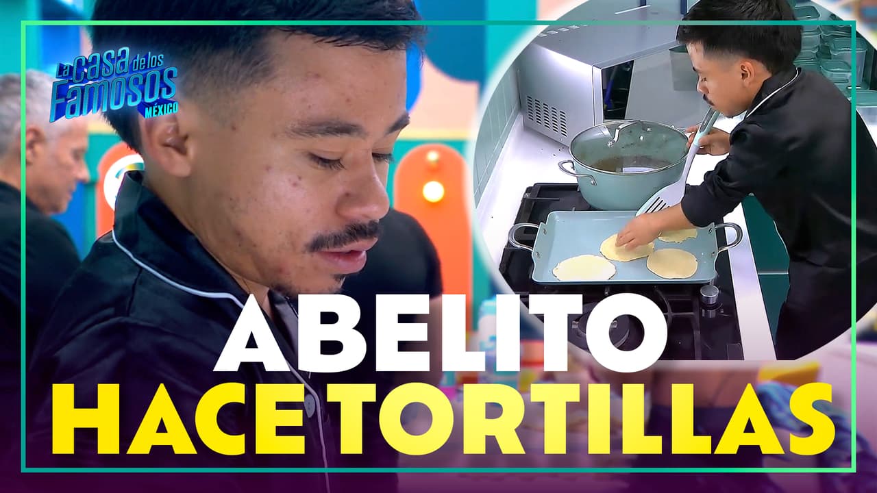 ¡Nada lo detiene! Abelito muestra su habilidad para la cocina