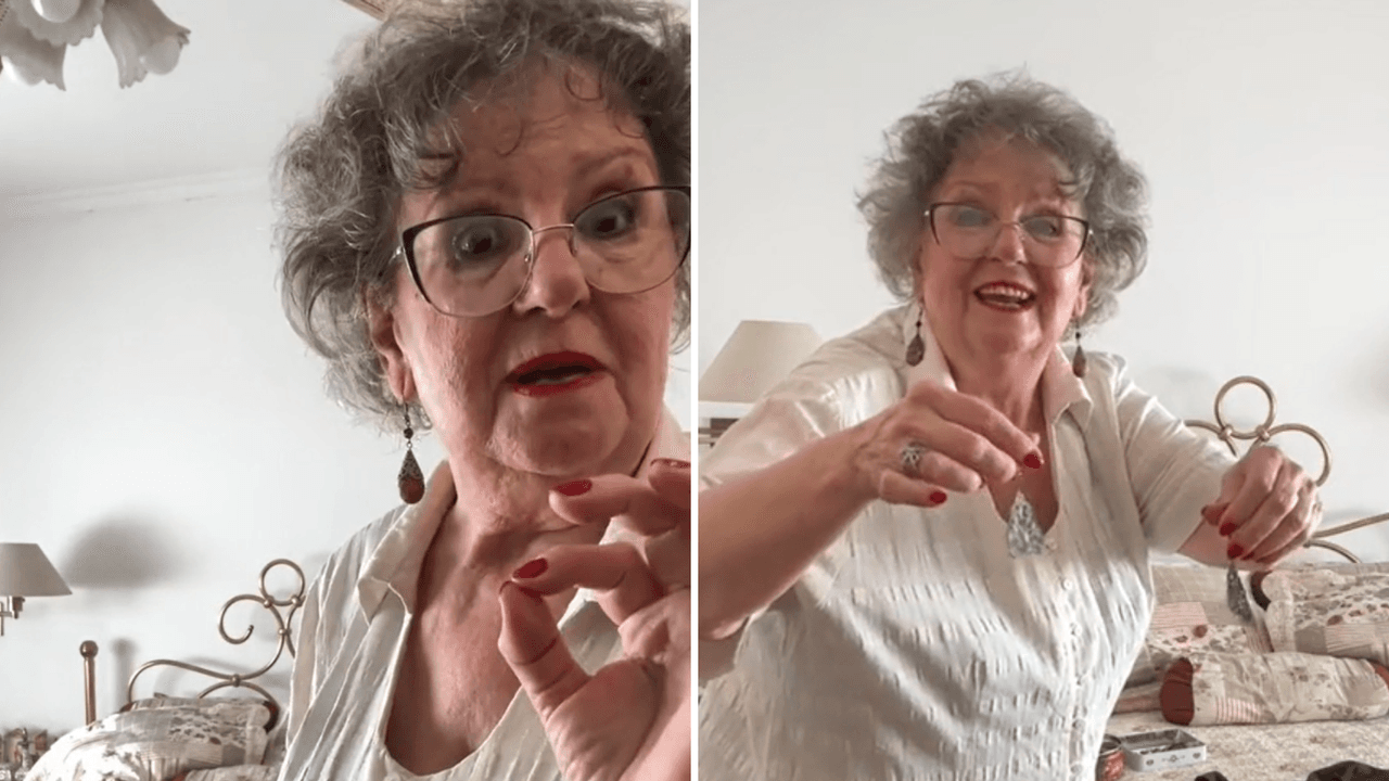 Abuelita prepara look para ir al funeral de sus exes y se hace viral: “¿Quién será el primero?”