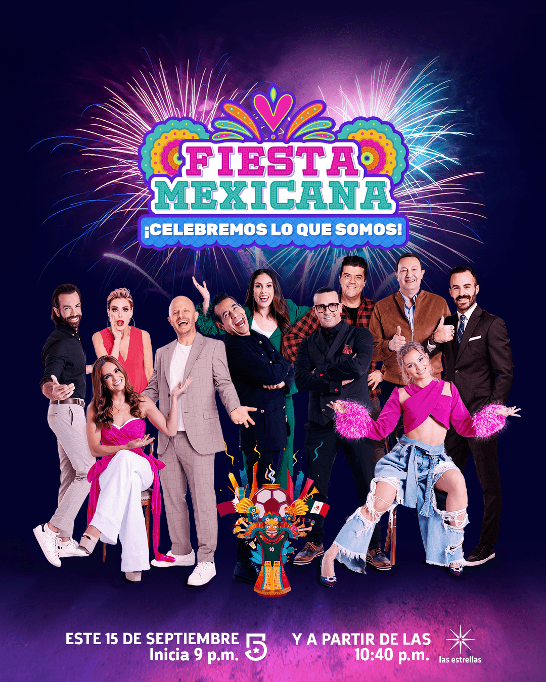 ¡No te pierdas 'Fiesta mexicana', especial del 15 de septiembre con muchas sorpresas!