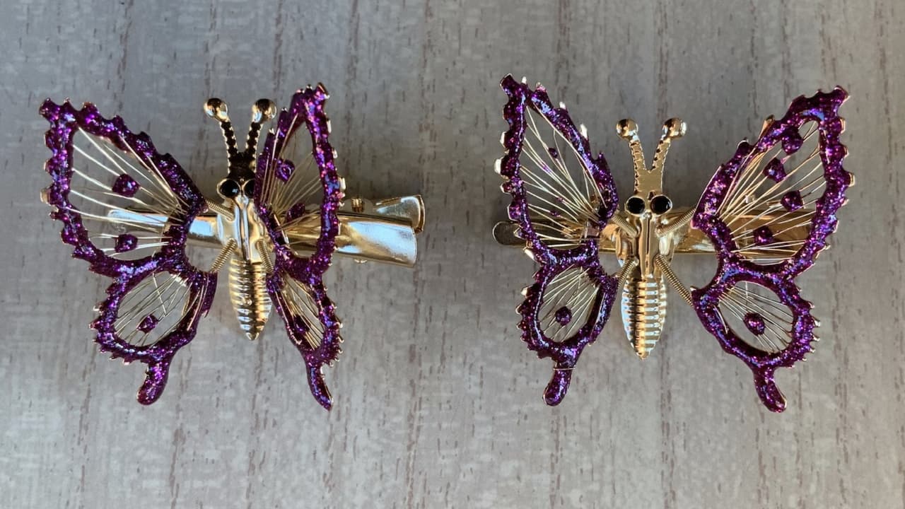 Pinzas de mariposa.