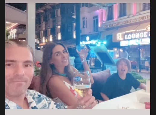 Galilea Montijo y sus cenas en Turquía