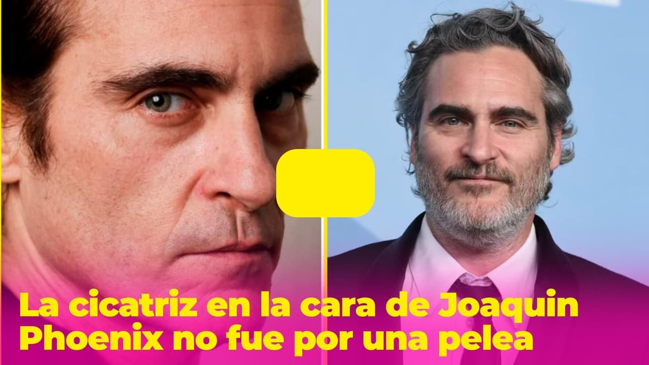 La cicatriz de Joaquin Phoenix no la obtuvo en una pelea: su origen esconde muchas humillaciones