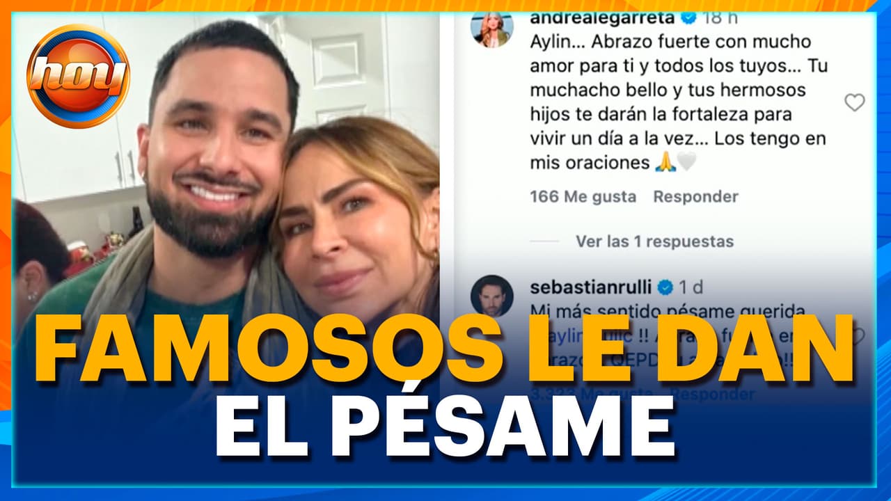 Aylín Mujica DESPIDE a su hijo Mauro con emotivas imágenes y Maribel Guardia se une a su dolor
