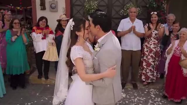 Gabriela y Tomás se casan y celebran la llegada de una hermosa bebé