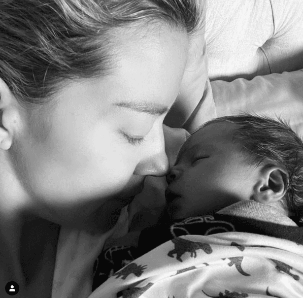 Días antes de ser hospitalizada, Fernanda Castillo enterneció al hablar de su hijo por primera vez