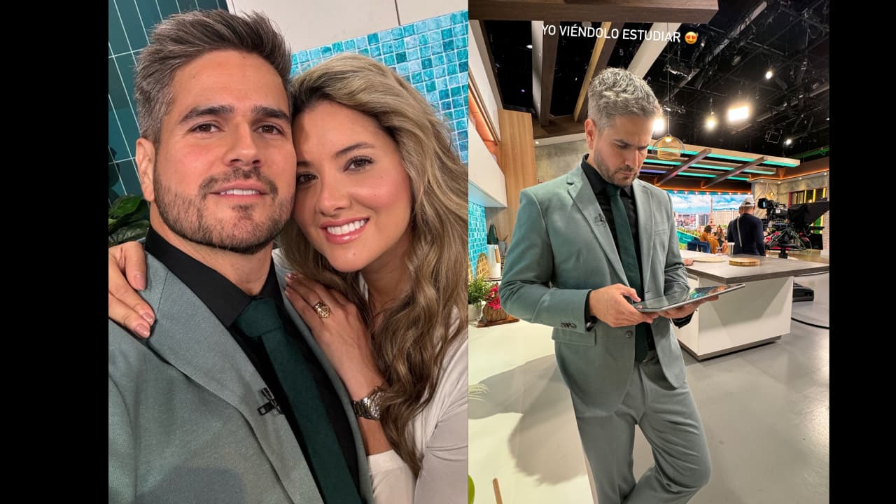Daniel Arenas recibió la visita de Daniella Álvarez en su programa matutino