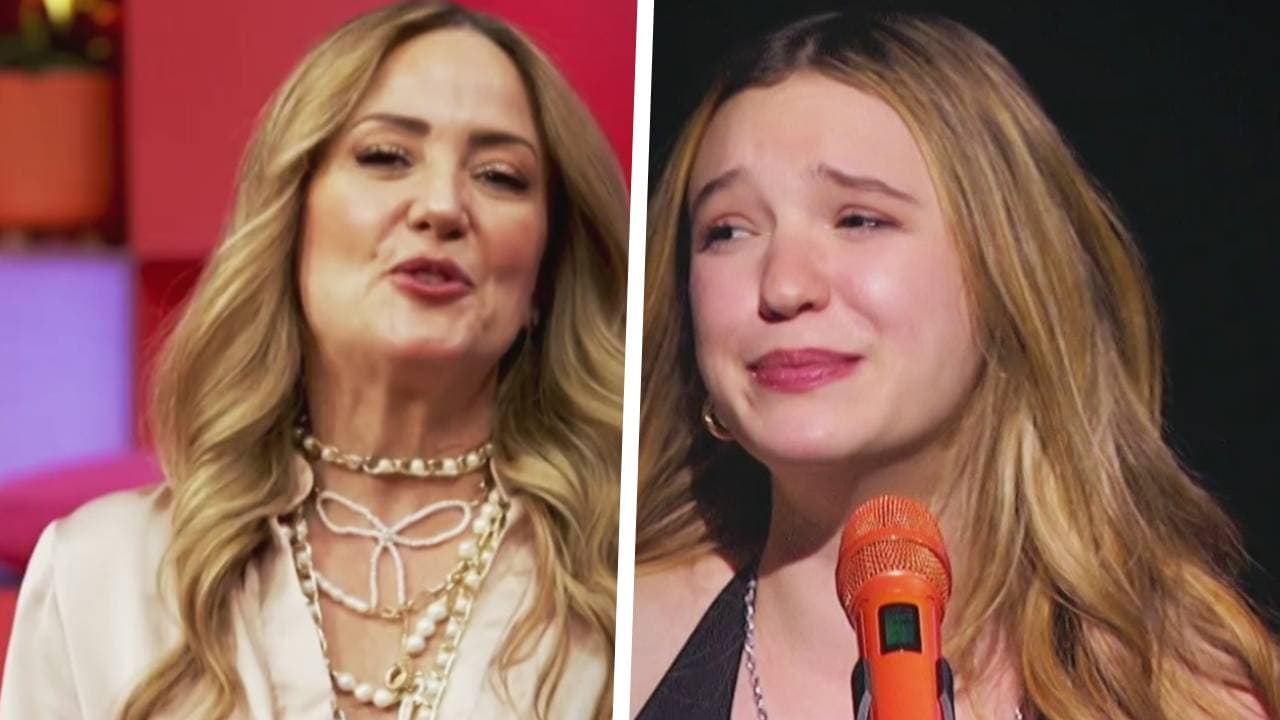 Mía Rubín sintió ganas de llorar al ver a Andrea Legarreta en Juego de Voces: así se vivió el gran duelo