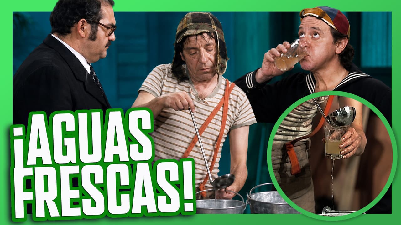 El Chavo del 8: El Chavo vende aguas frescas de limón que parecen de jamaica pero saben a tamarindo