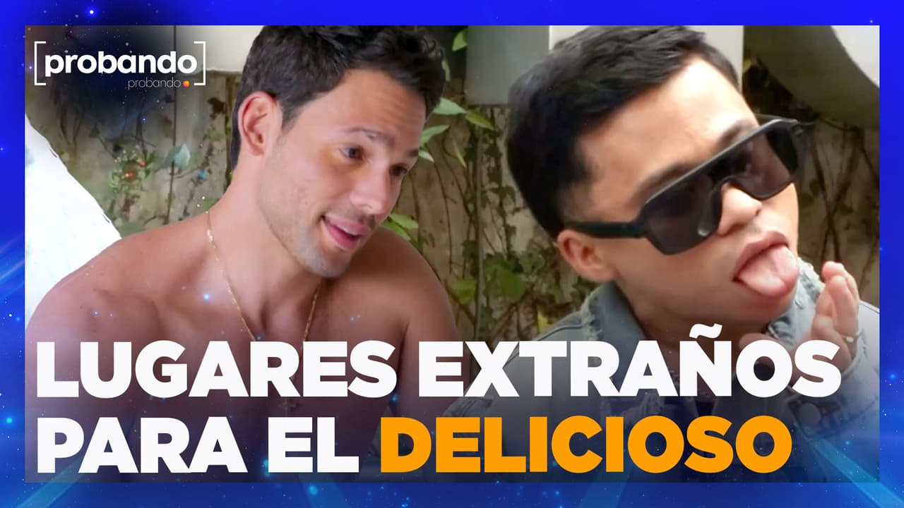 Emmanuel Palomares responde sin tapujos del lugar más extraño en donde hizo el DELICIOSO