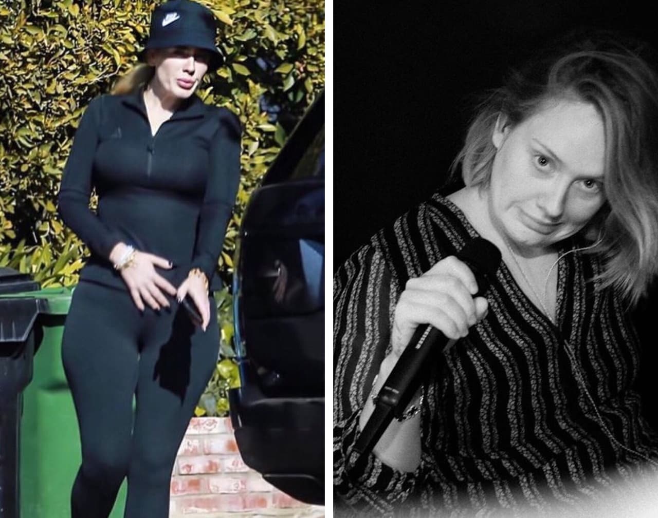La cantante Adele ha sorprendido a sus admiradores al mostrarse más delgada en sus redes sociales, desde hace unos años. Sin embargo, en diciembre de 2019, algunas fotos de la británica comenzaron a circular por la red, en ellas luce una silueta muy estilizada.