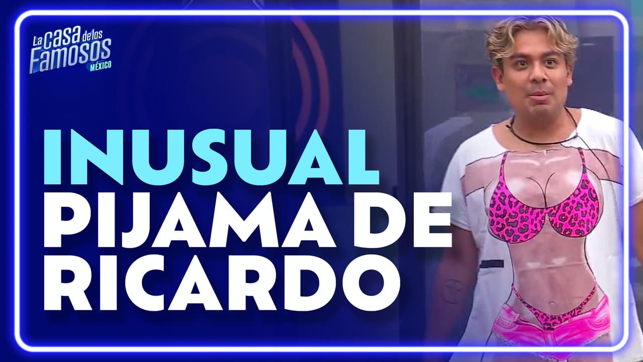 Gomita SORPRENDE a Ricardo con PECULIAR PIJAMA
