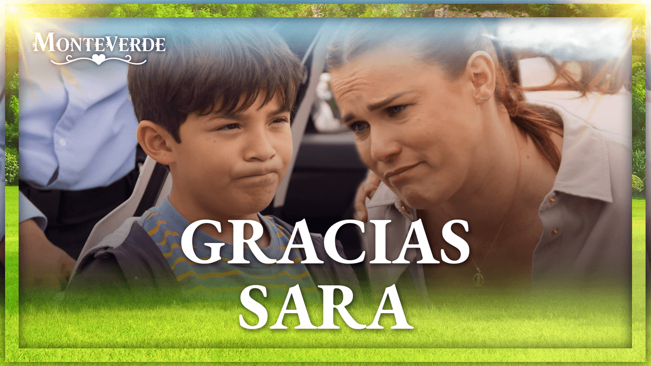 Andrés le agradece a Sara por salvarlo de su padre