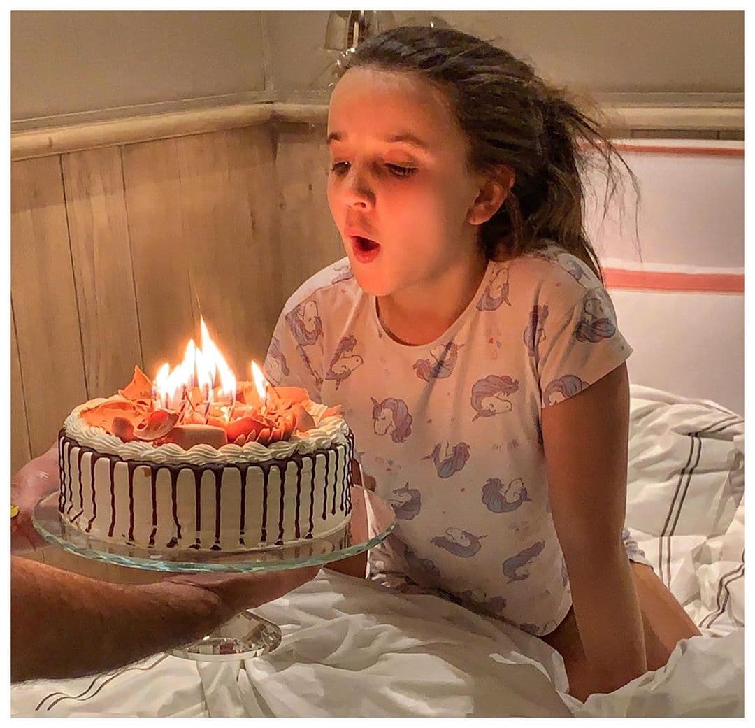 Además aprovechó su publicación para mostrar algunas de las imágenes más emotivas de Inesita, alcanzando más de 65 mil likes en 6 horas.