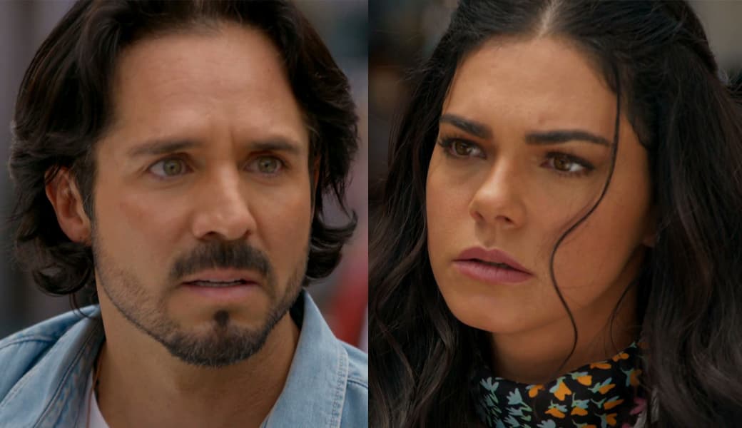 Tras el impactante encuentro que tuvieron 'Rafael' y 'Fernanda' en "La Desalmada", ella le pide no volver a tocarla y lo golpea con su fuete.