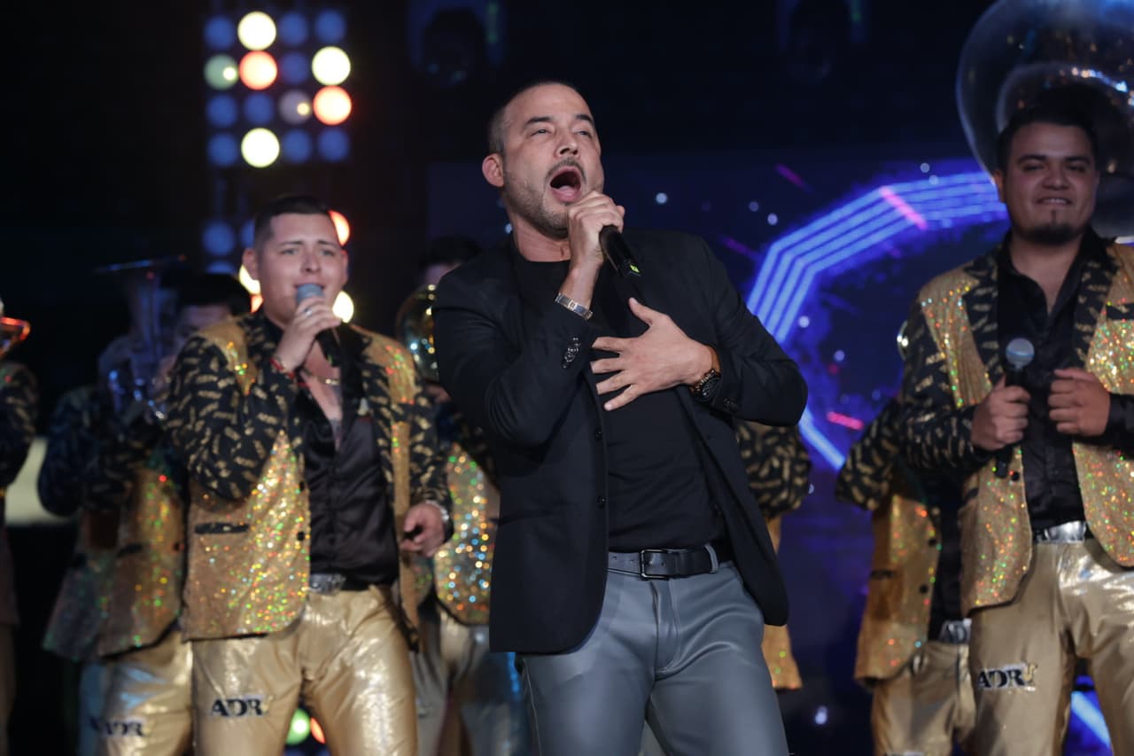 Germán Montero fue uno de los invitados musicales.