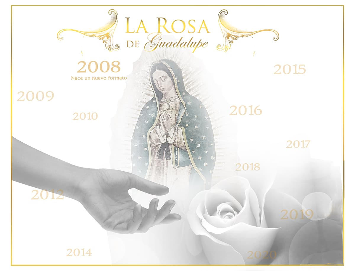 La Rosa de Guadalupe cumple XV años de milagros y así lo celebra