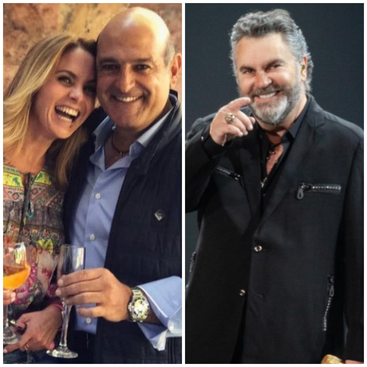 Lucero con su novio Michel Kuri y Mijares