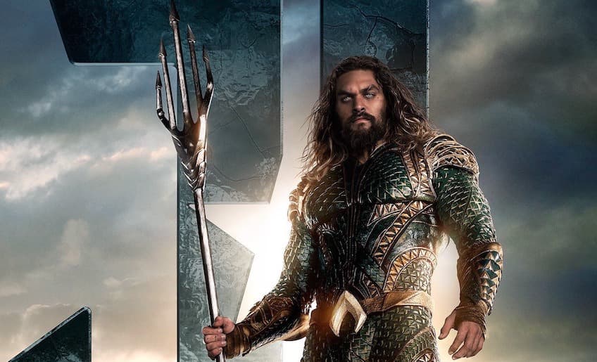 Jason Momoa, enojado y sin camisa en primera imagen oficial de 'Aquaman'