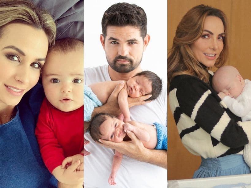 Los hijos de famosos como Odalys Ramírez, Ferdinando Valencia y Erika Zaba fueron algunos bebés que deslumbraron este 2019.