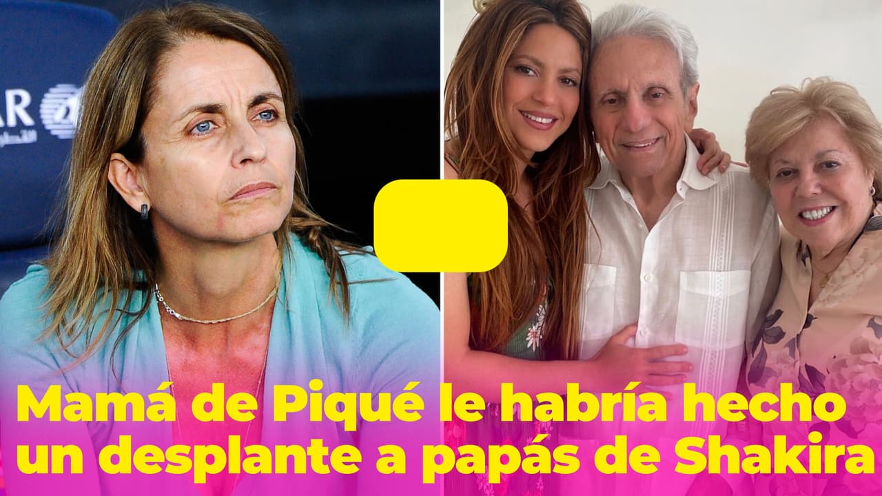 Exsuegra de Shakira le habría hecho desplante a los papás de la artista: video del pasado la delataría