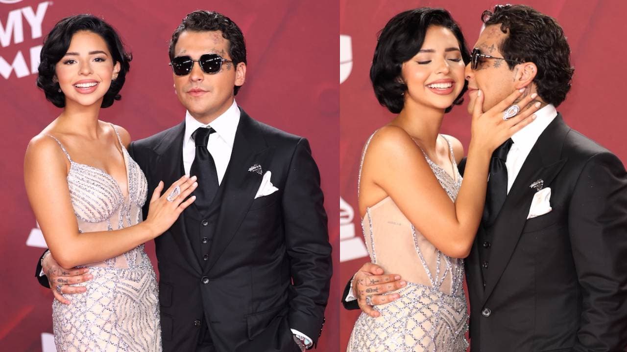 ¿Ángela Aguilar y Nodal mintieron en los Latin Grammy? Revelan por fin la verdad sobre su beso