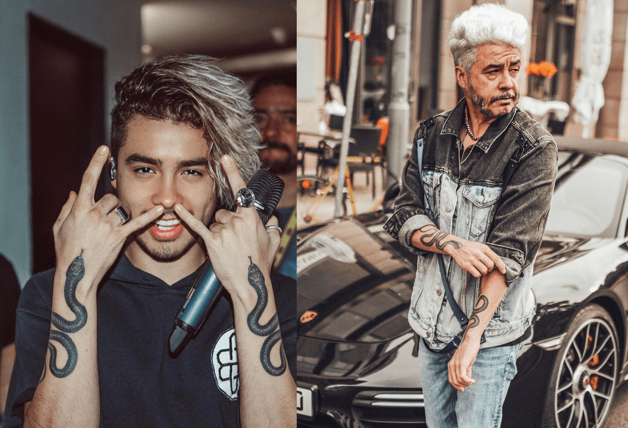 El cantante de género urbano, Mario Bautista tituló su foto de esta manera: "Quiero llegar a esta edad sin arrepentimientos".