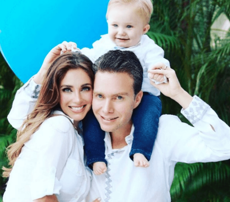 Ahora tienen una hermosa familia al lado de su hijo Manuel, quien cumplió un año el 17 de enero.