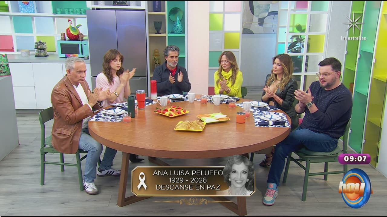 Andrea Legarreta anuncia en Hoy muerte de querida actriz de Televisa; la despide entre aplausos: “Abrazamos a su familia”