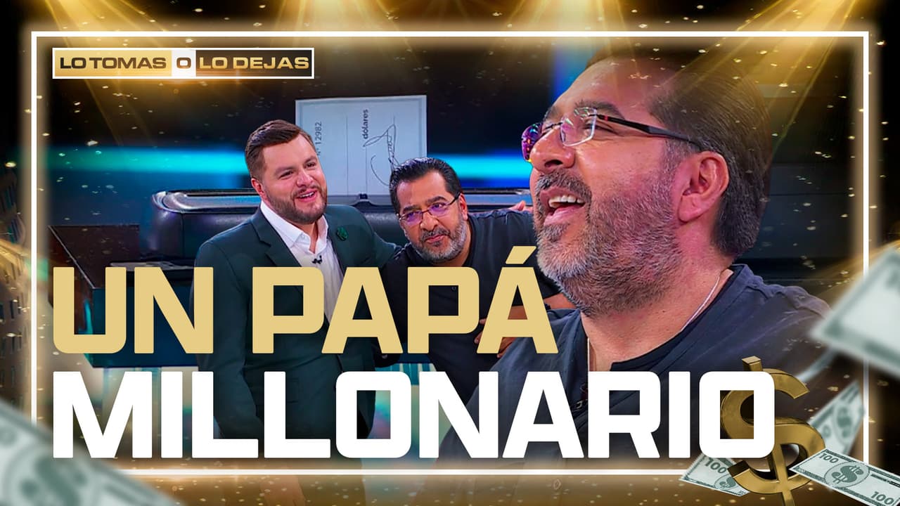 ¡YA ES MILLONARIO! El papá Enrique revela lo que ganó en Lo Tomas o lo Dejas