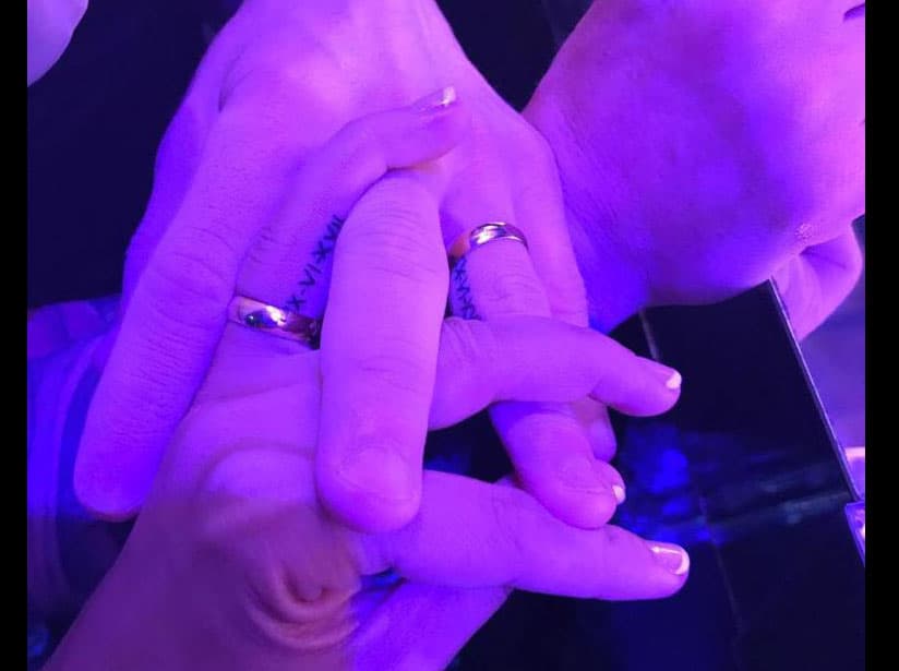 Antonella presumió el tatuaje que se hizo con Leo Messi