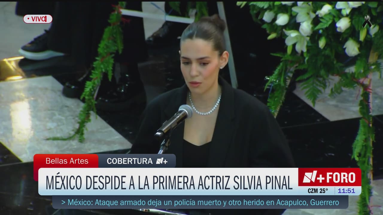 Camila Valero sobre Silvia Pinal: "Lo que más deseo es llegarle siquiera a los talones"