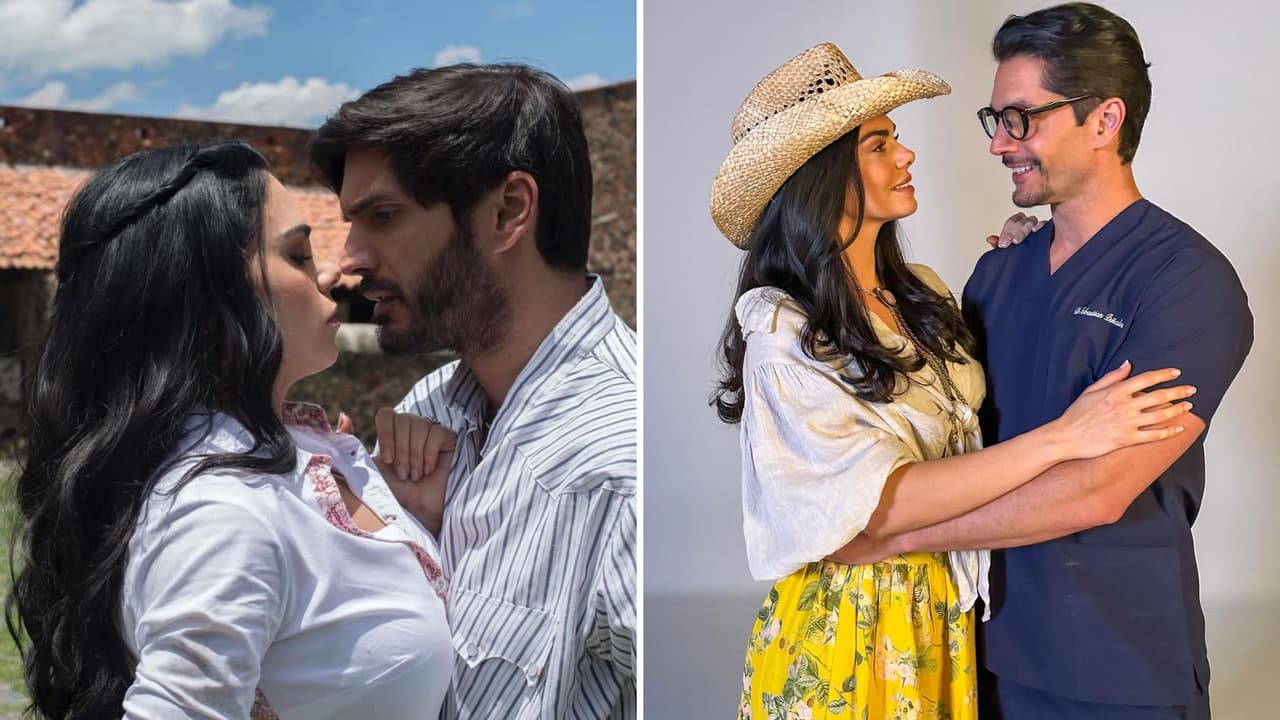 Livia Brito y Daniel Elbittar fueron pareja en 'La Desalmada' (2021).