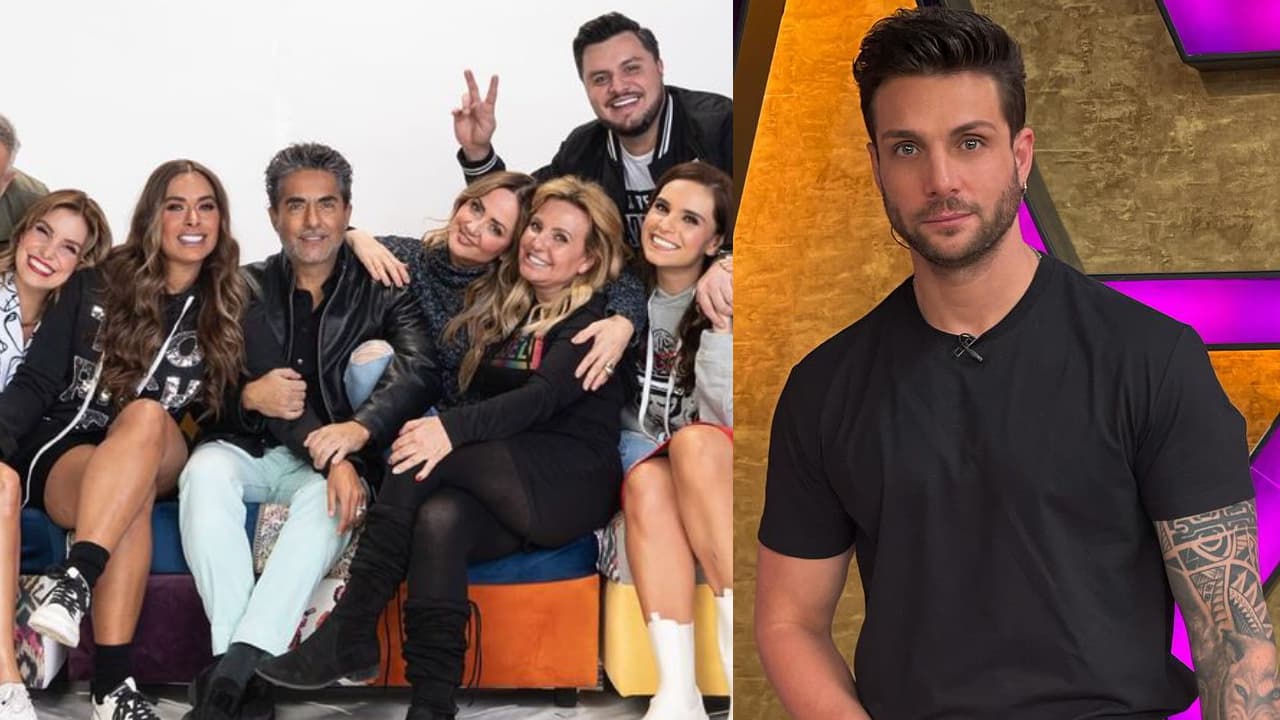 Nicola Porcella besa en la boca a conductora de Hoy y le preguntan: ‘¿Qué dice tu marido?’