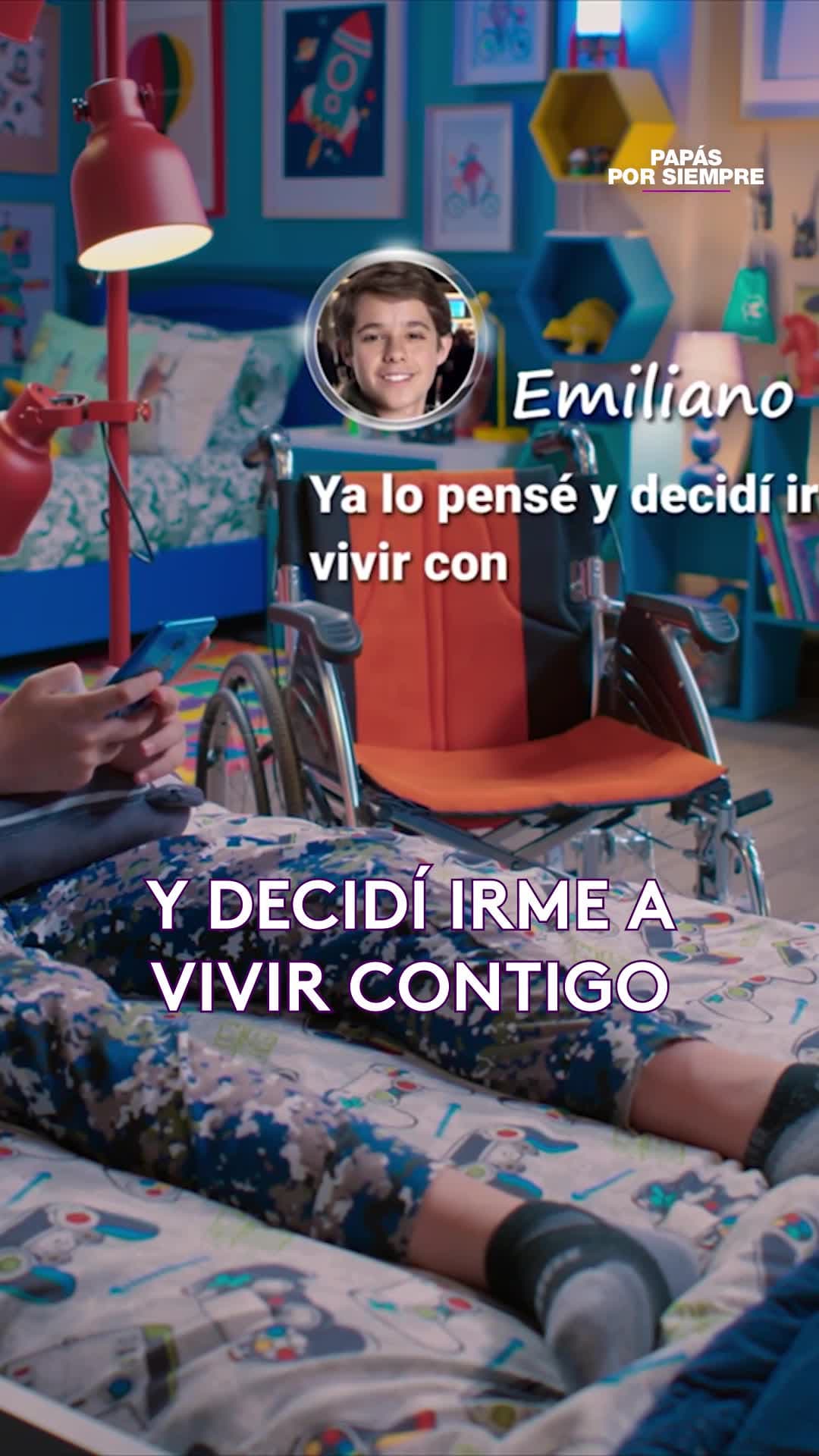 Emiliano decide irse a vivir con Bill