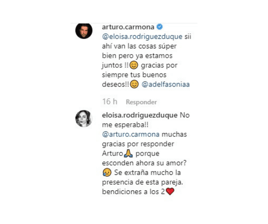 El regiomontano confirmó su relación con la fotografía que expuso Sonia.