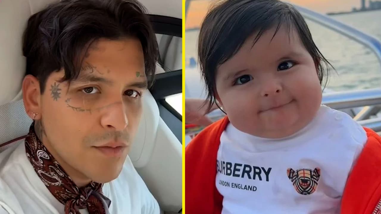 Alerta de ternura: la bebé de Nodal ya manda besos a sus 7 meses (video)