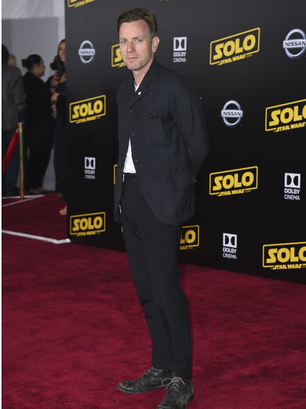 Ewan McGregor quien interpreta a Obi-Wan Kenobi en los Episodios I, II Y III también estuvo presente.