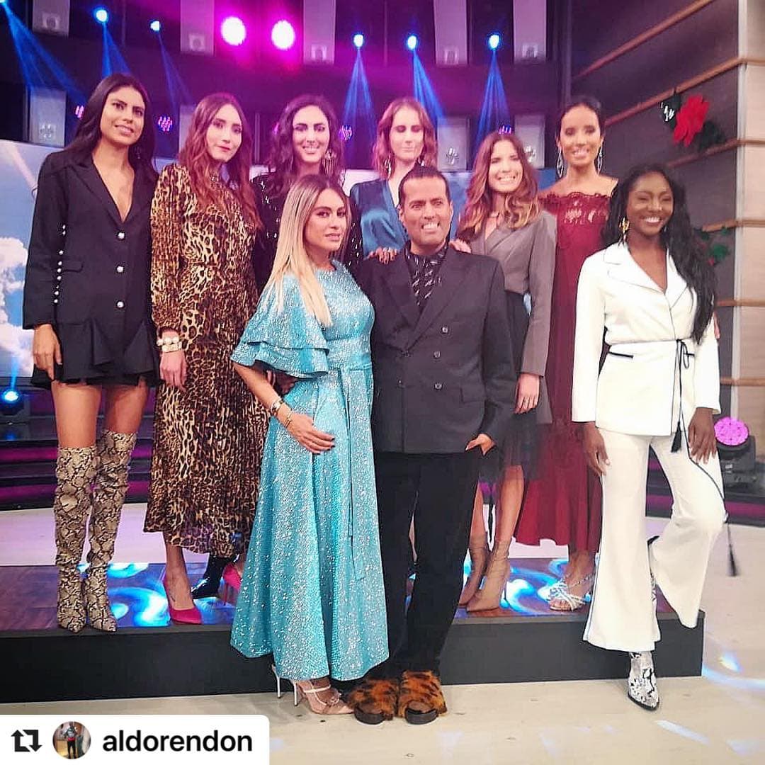 El vestido que lució Gali en Hoy estaba bastante brillante para la ocasión