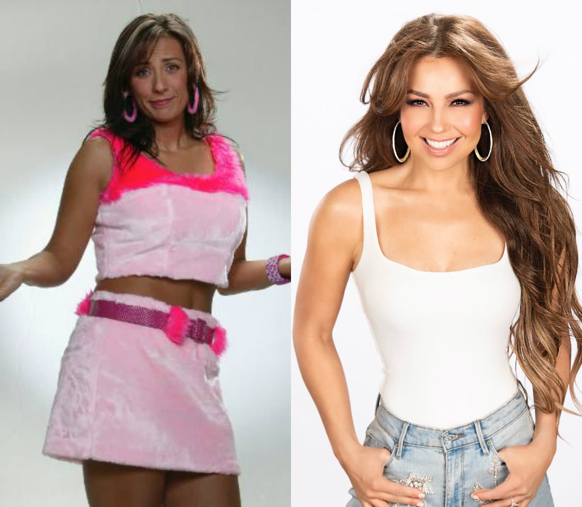 Thalía le copia a 'Federica P. Luche' y aquí está la prueba
