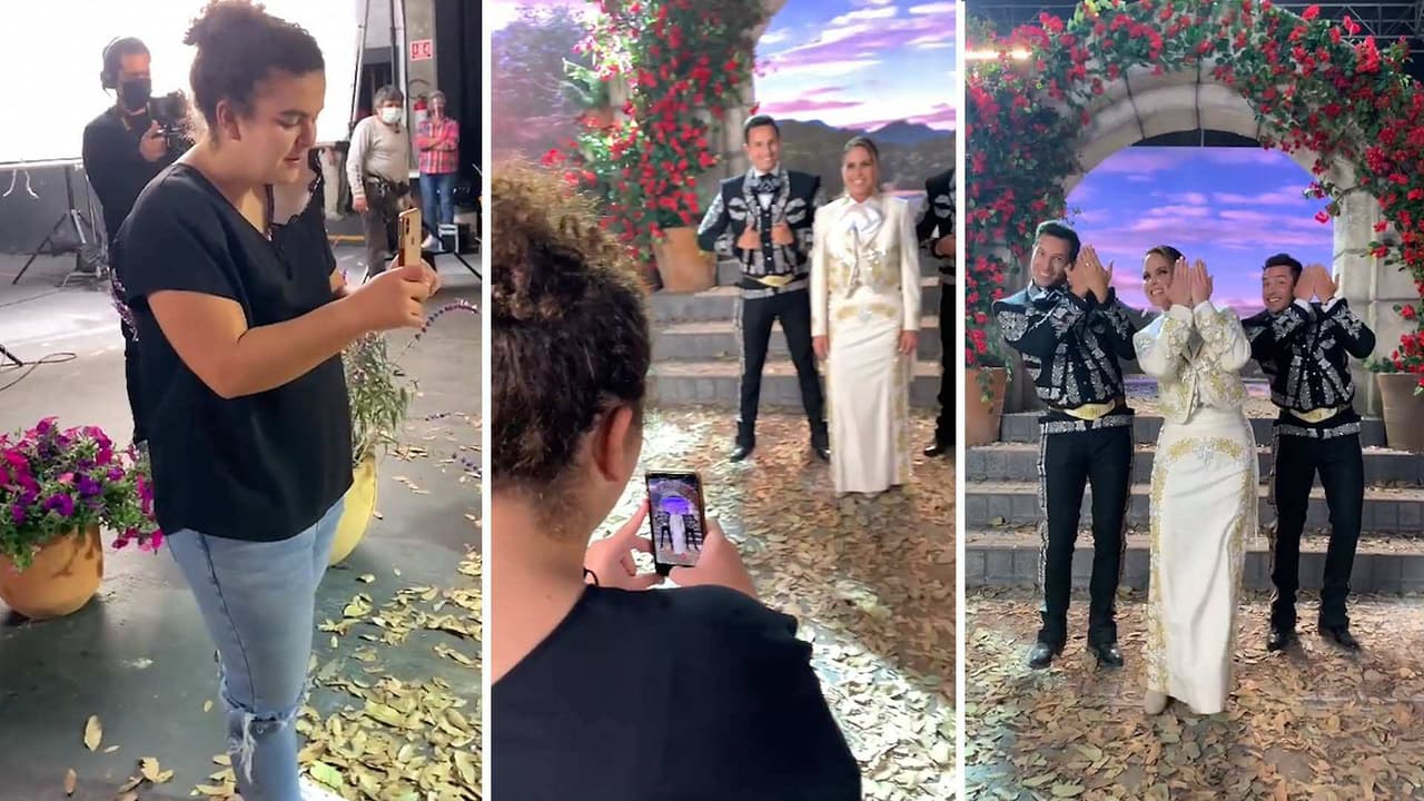 Lucerito Mijares se vuelve la camarógrafa de su mamá y la exhibe como nunca antes
