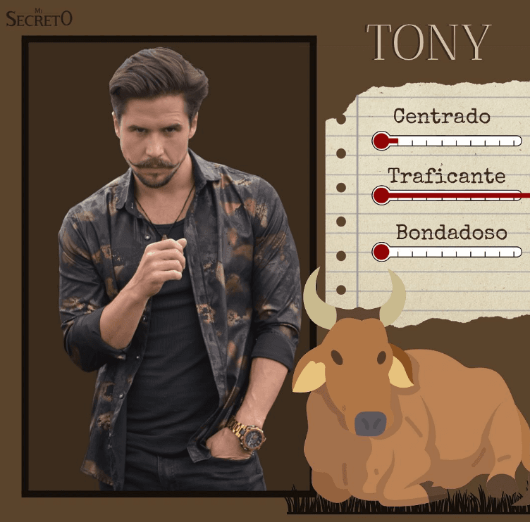 Solkin Ruz es 'Tony', el causante de la pesadilla que vivirá 'Valeria'.