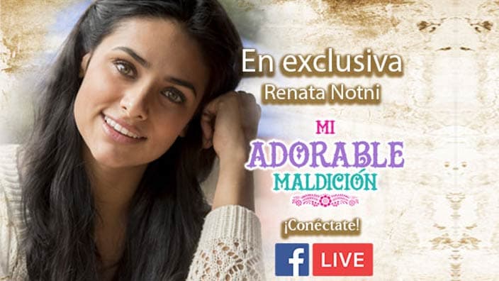 Renata Notni a través de FACEBOOK LIVE