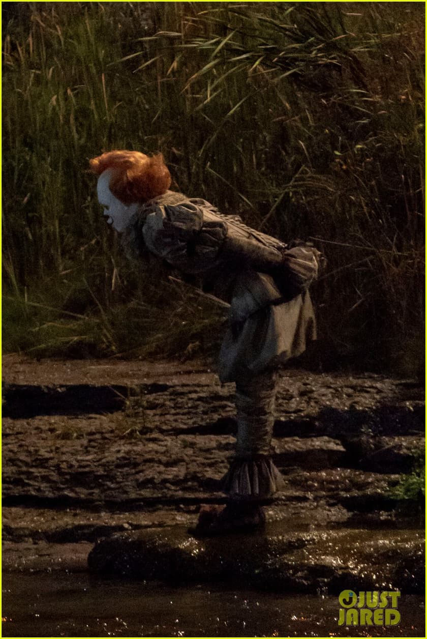 ¿Qué escena estará filmando Bill Skarsgård?