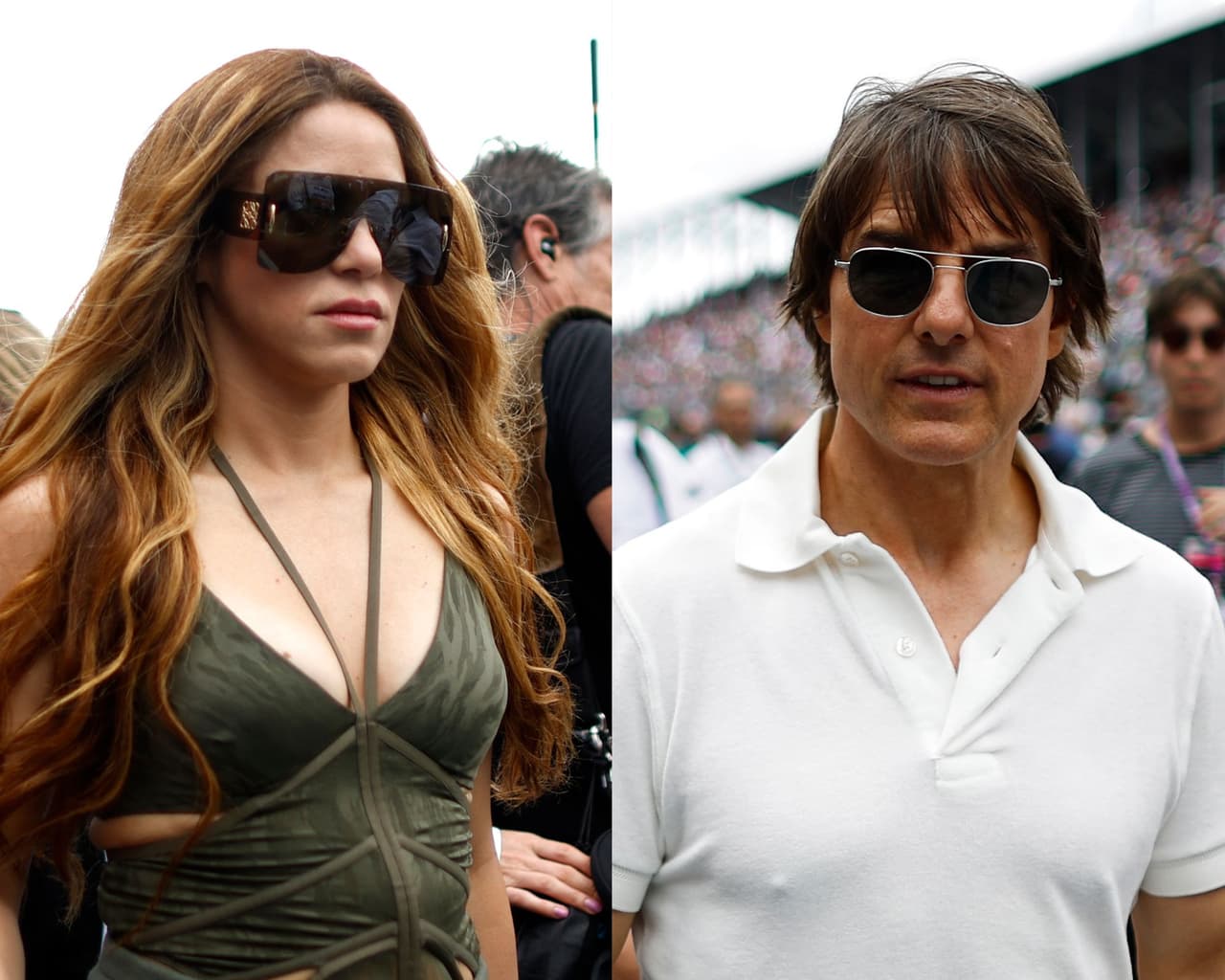 Shakira se deja ver muy bien acompañada por Tom Cruise en Miami