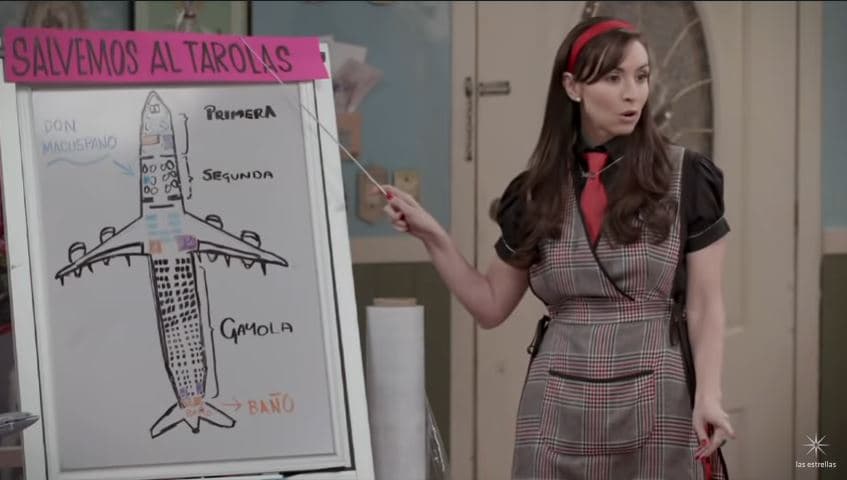 Salvando a Plutarco en el final de temporada de Una familia de diez