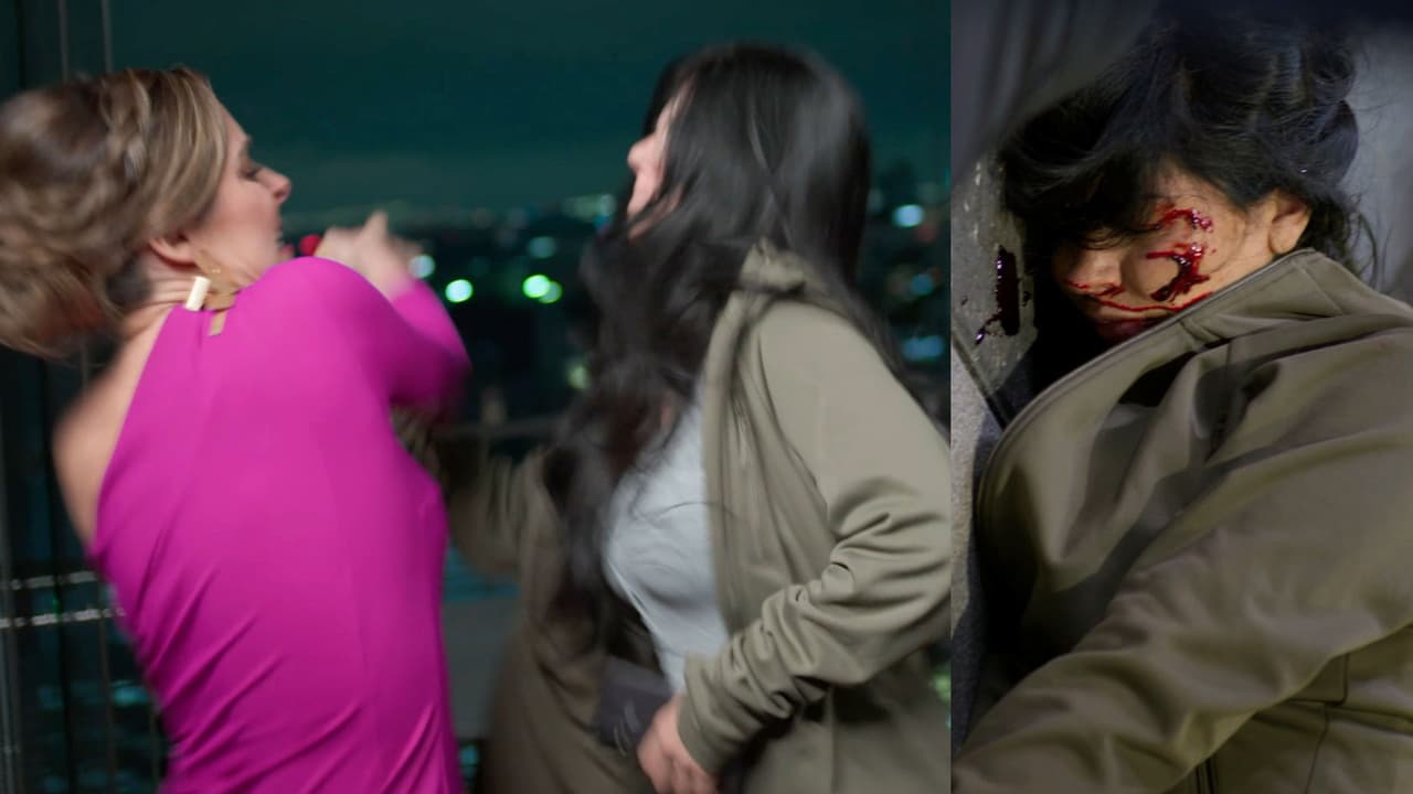 Federica cae de su balcón tras pelear con Aidé