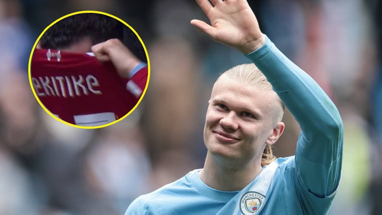 Erling Haaland y el City arrasan con Liverpool y se da momento que se hace viral con Cherki