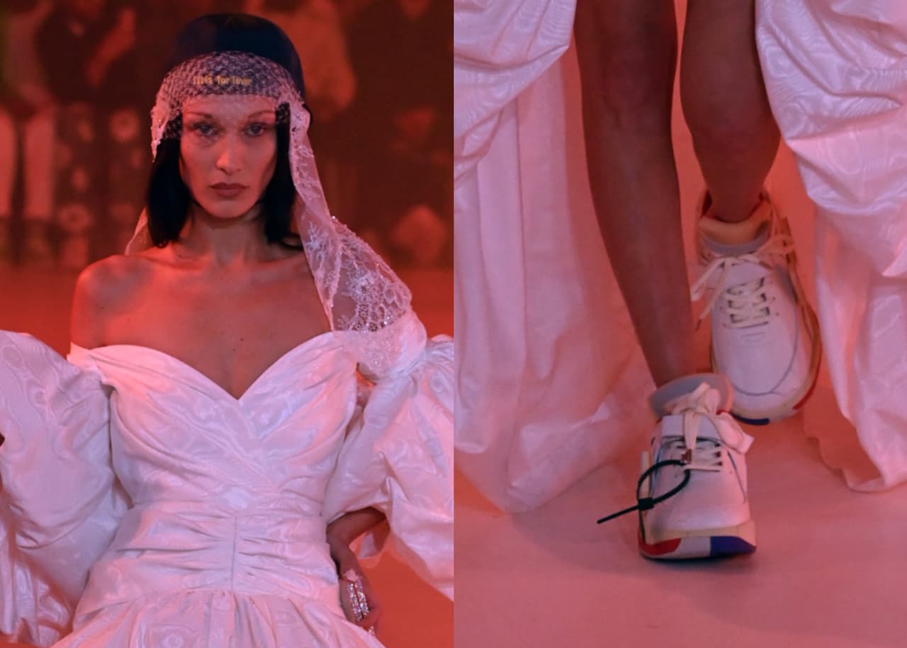 ¿Tenis debajo del vestido de novia? Dale la bienvenida a la nueva tendencia